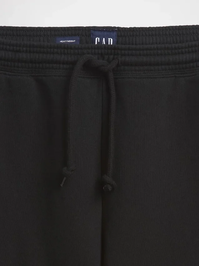 Tunge joggeshorts i fransk frotté for voksne