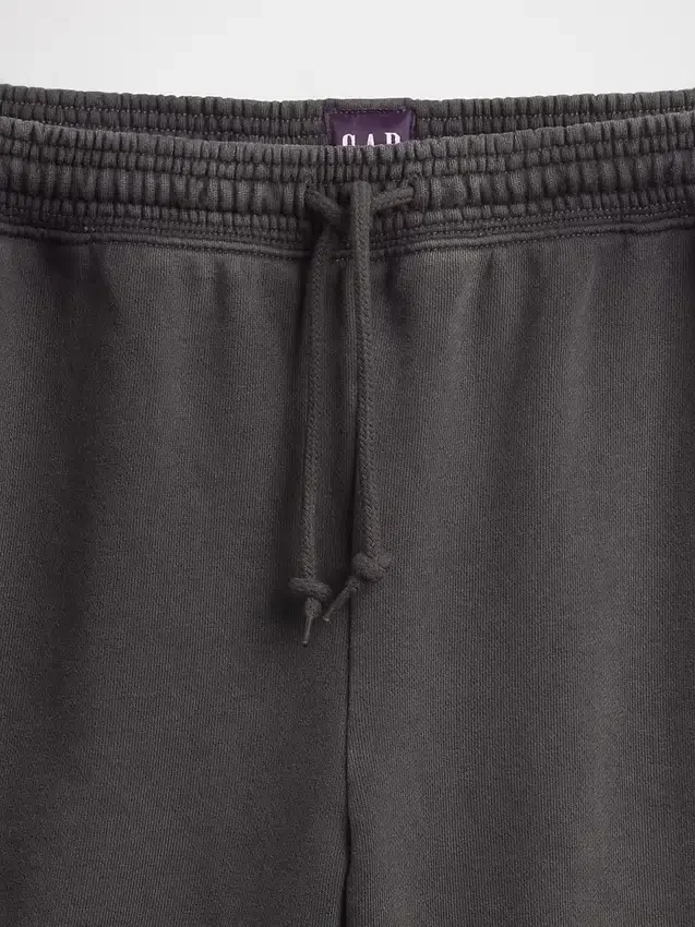 Tunge joggeshorts i fransk frotté for voksne