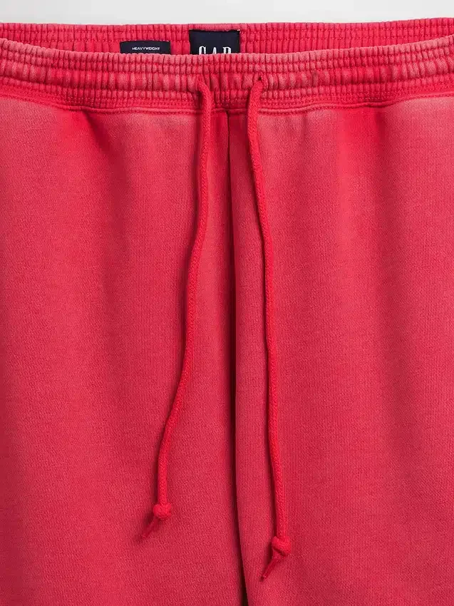 Tunge joggeshorts i fransk frotté for voksne