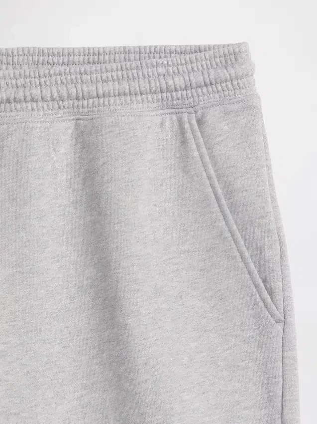 Tunge joggeshorts i fransk frotté for voksne