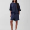 Tunge joggeshorts i fransk frotté for voksne