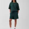 Tunge joggeshorts i fransk frotté for voksne