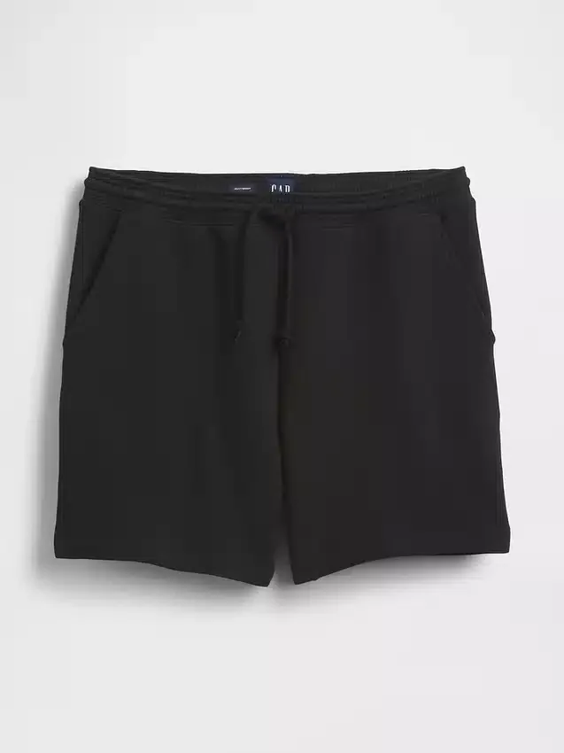 Tunge joggeshorts i fransk frotté for voksne