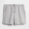 Tunge joggeshorts i fransk frotté for voksne