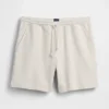 Tunge joggeshorts i fransk frotté for voksne