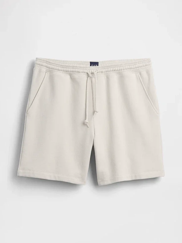 Tunge joggeshorts i fransk frotté for voksne