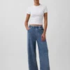 Tunge, løstsittende joggebukser i Jeans-stil