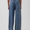Tunge, løstsittende joggebukser i Jeans-stil