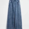 Tunge, løstsittende joggebukser i Jeans-stil