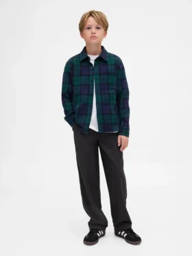 Twill-bukser for barn