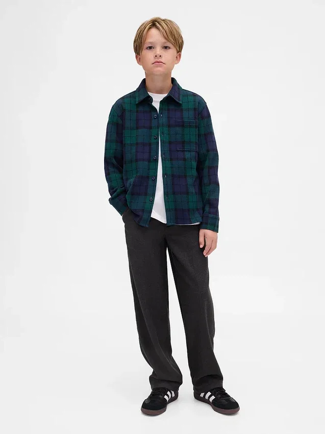 Twill-bukser for barn