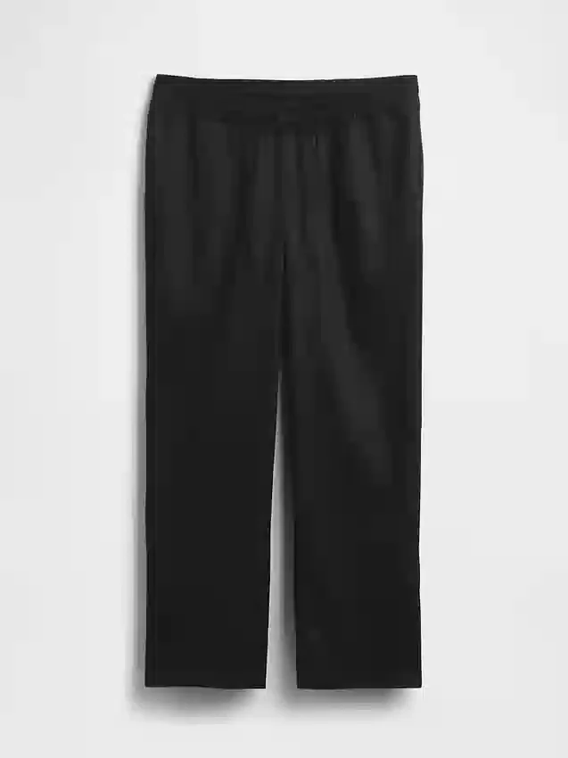 Twill-bukser for gravide med undermage-design