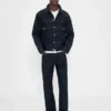 Tykke, avslappede jeans med rett passform