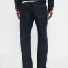 Tykke, avslappede jeans med rett passform