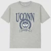 UConn Laurel Crest-grafisk T-skjorte