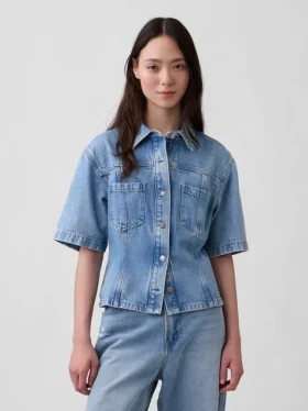 Ultramyk denimskjorte med lommer