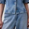 Ultramyk denimskjorte med lommer