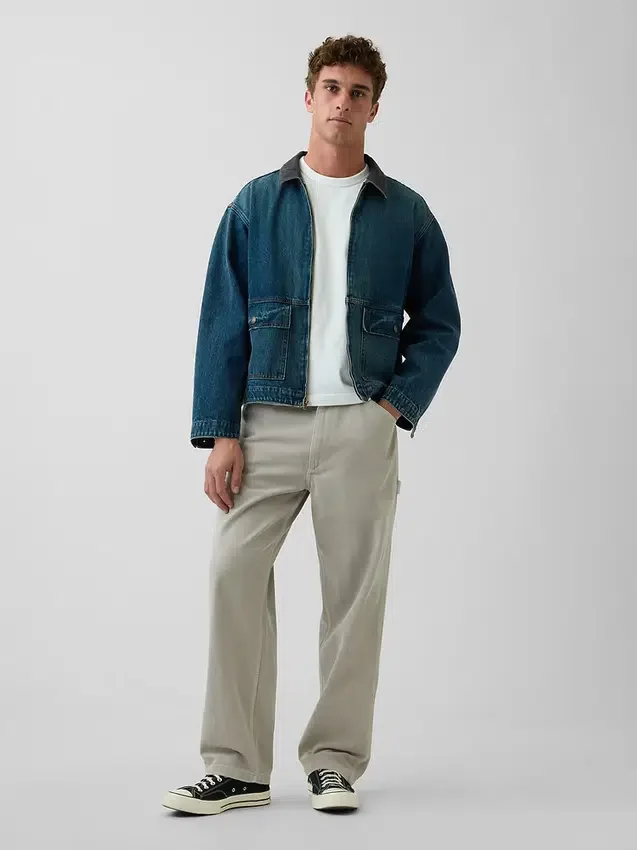 Ultramyke, baggy Carpenter-Jeans
