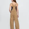 Ultramyke denim-overalls i hestesko-modell