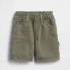 Ultramyke denim-shorts med elastisk linning for Baby og Småbarn
