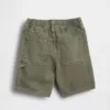 Ultramyke denim-shorts med elastisk linning for Baby og Småbarn