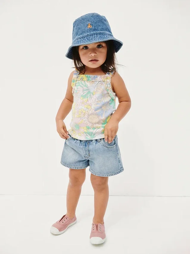 Ultramyke denimshorts for Baby og Småbarn