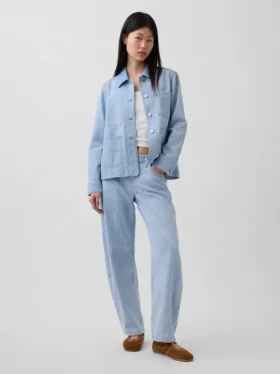 Ultramyke jeans med lav midje