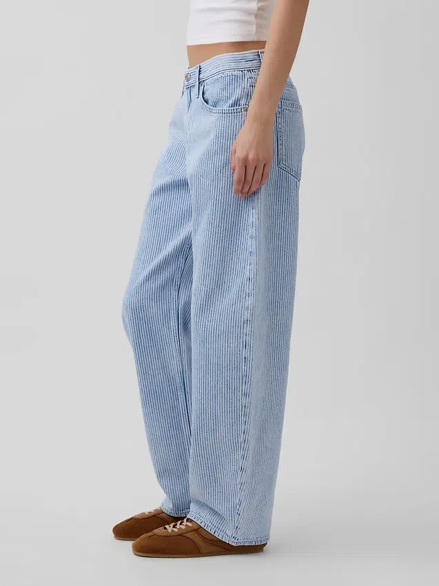 Ultramyke jeans med lav midje