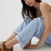 Ultramyke jeans med lav midje