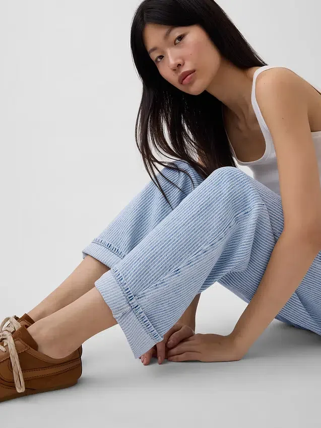 Ultramyke jeans med lav midje