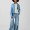 Ultramyke, lavt sittende baggy-Jeans for barn