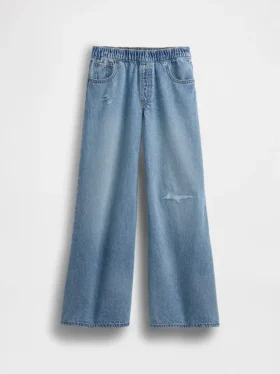 Ultramyke, lavt sittende baggy-Jeans for barn
