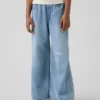 Ultramyke, lavt sittende baggy-Jeans for barn