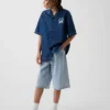Ultramyke, løse denimshorts for barn