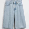 Ultramyke, løse denimshorts for barn