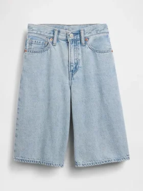 Ultramyke, løse denimshorts for barn
