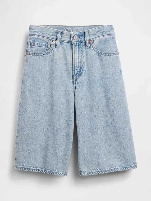 Ultramyke, løse denimshorts for barn