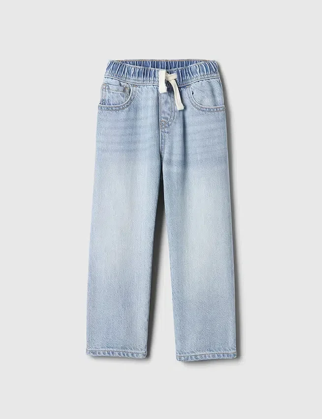 Ultramyke, løse jeans med elastisk linning for Baby og Småbarn