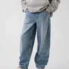 Ultramyke, løse og smalere Jeans for barn