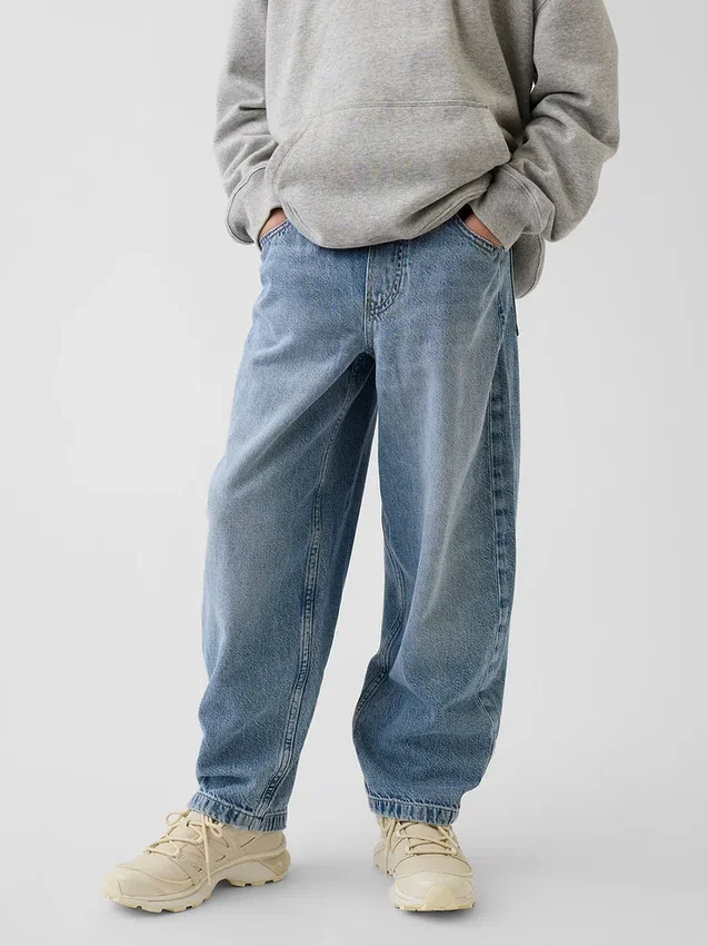 Ultramyke, løse og smalere Jeans for barn