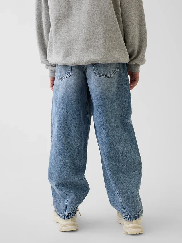 Ultramyke, løse og smalere Jeans for barn