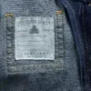 Ultramykt denimjakke med hette for babyer