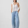 Ultrasofte Horseshoe-Jeans med middels høy midje