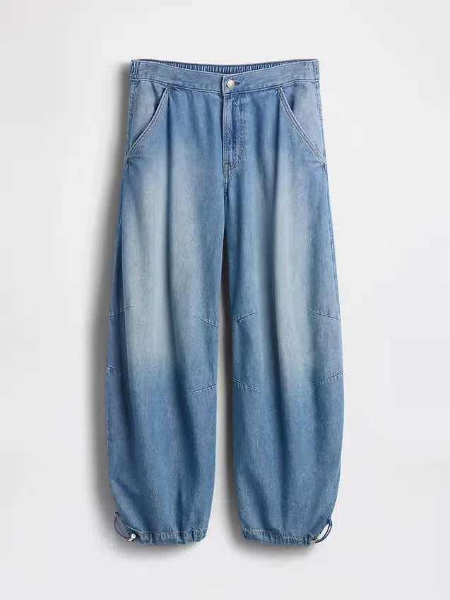 Ultrasofte Horseshoe-Jeans med middels høy midje