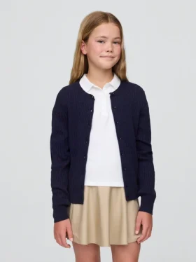 Uniform-cardigan for barn