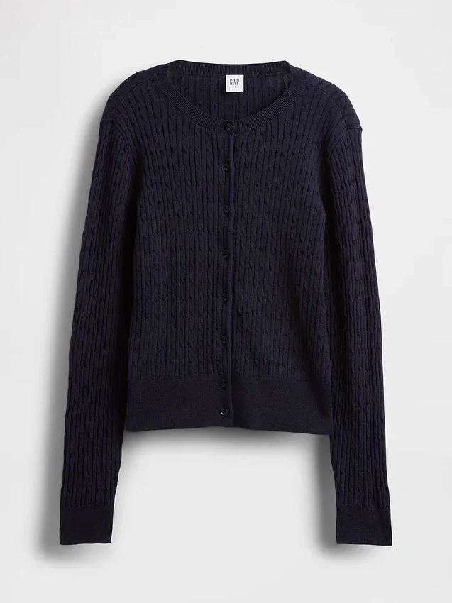 Uniform-cardigan for barn