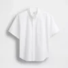 Uniformsskjorte i avslappet Oxford-stil for barn