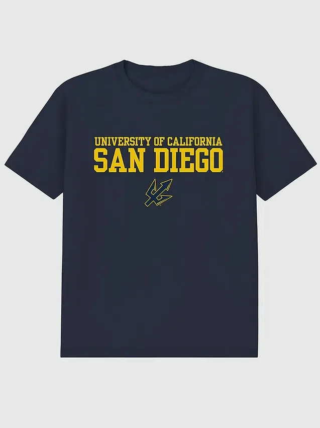 University of California San Diego Legacy-grafisk T-skjorte