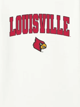 University of Louisville Arch Logo, mørk grafisk T-skjorte