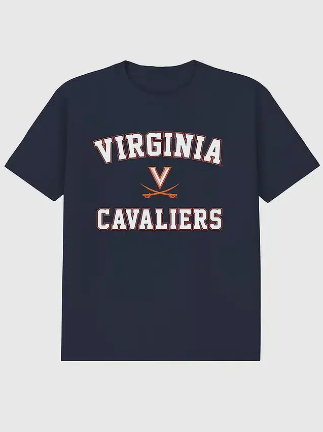 University of Virginia Campus Classic-T-skjorte med grafikk